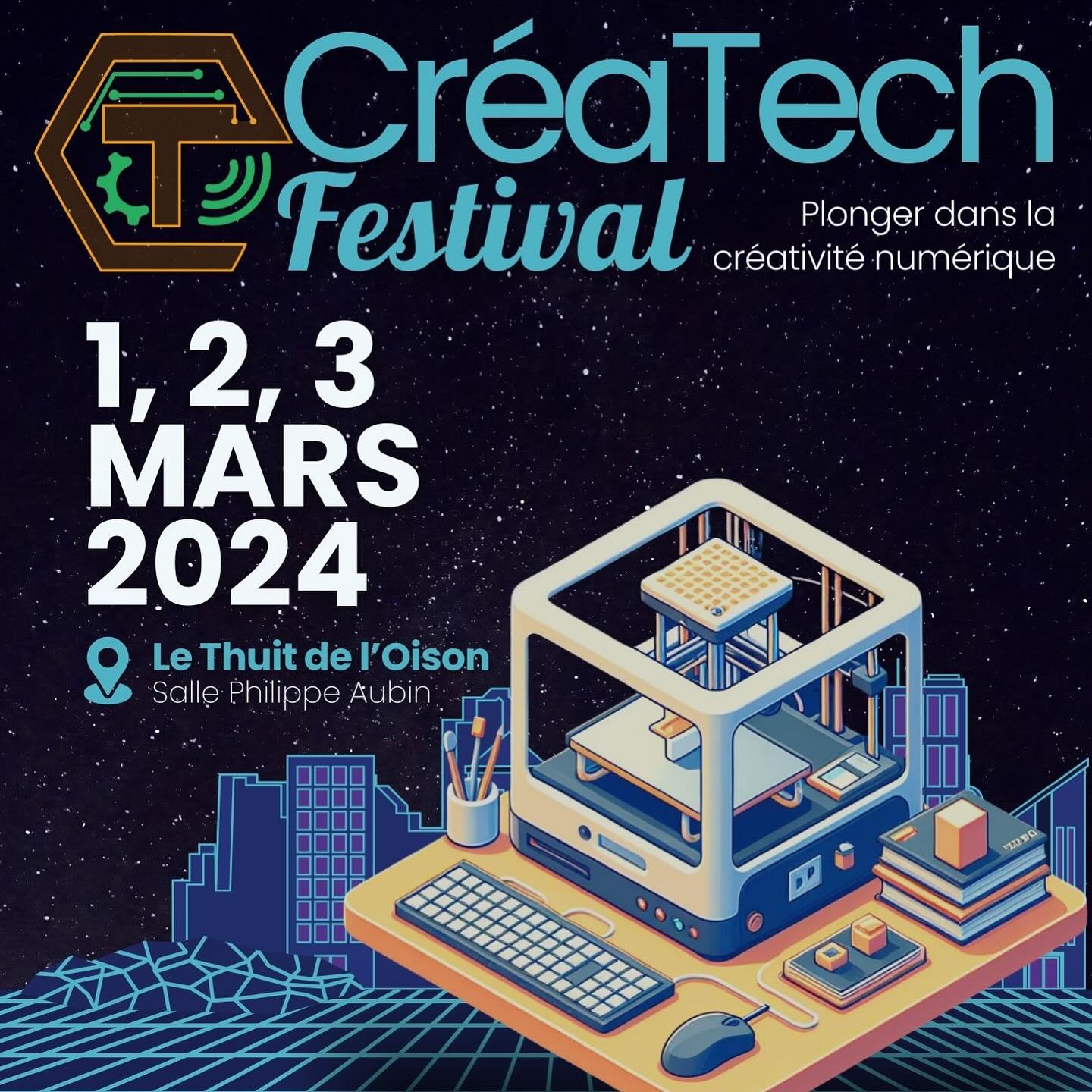Affiche Createch 2024