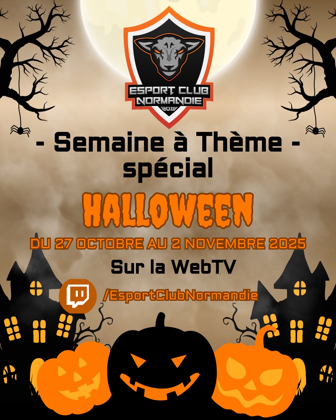 Semaine à thème WebTV Halloween