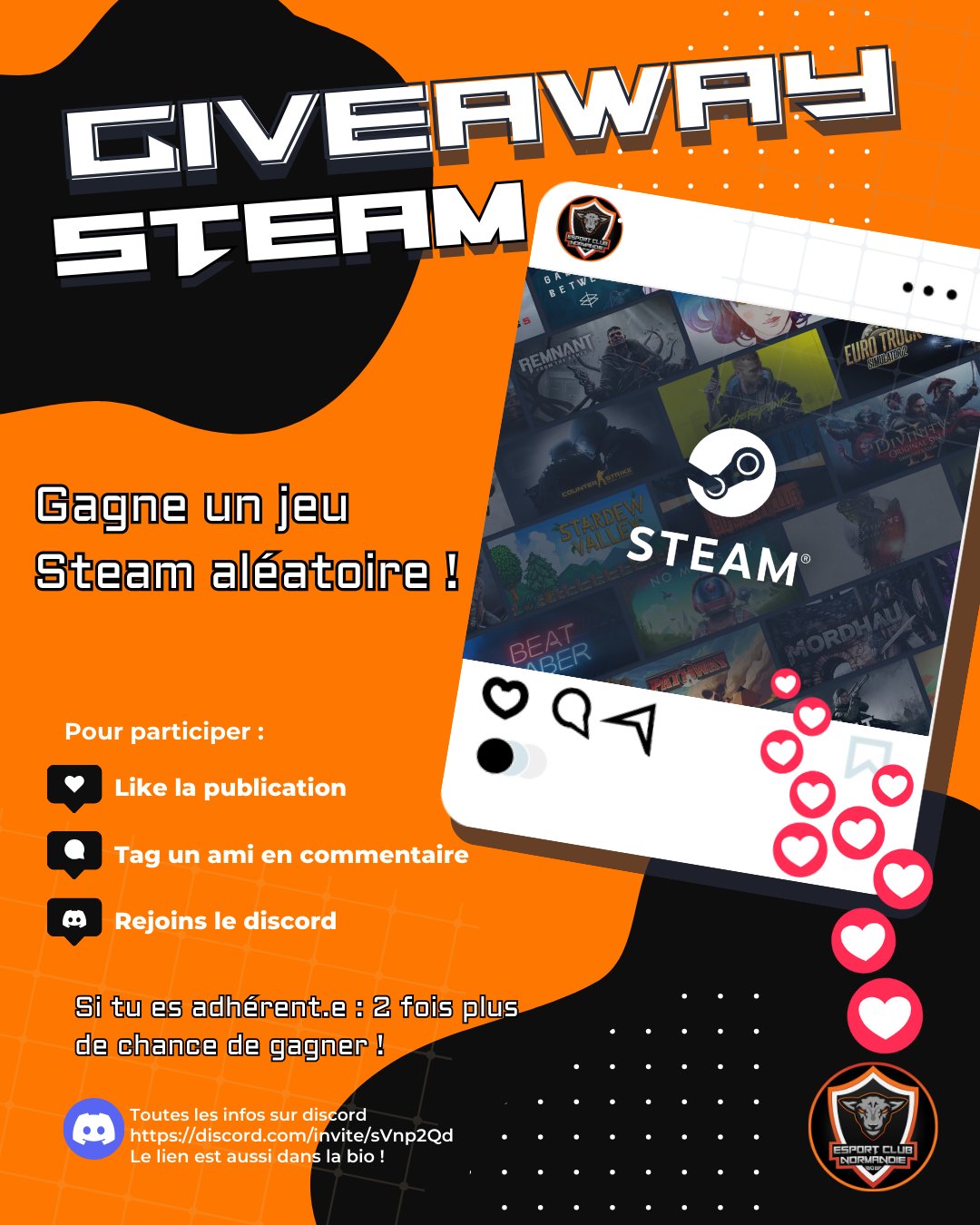Giveaway Steam