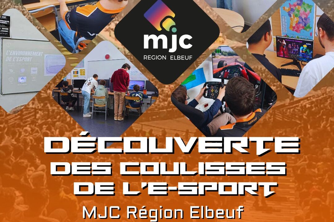 Découverte des coulisses de l'esport à la MJC d'Elbeuf