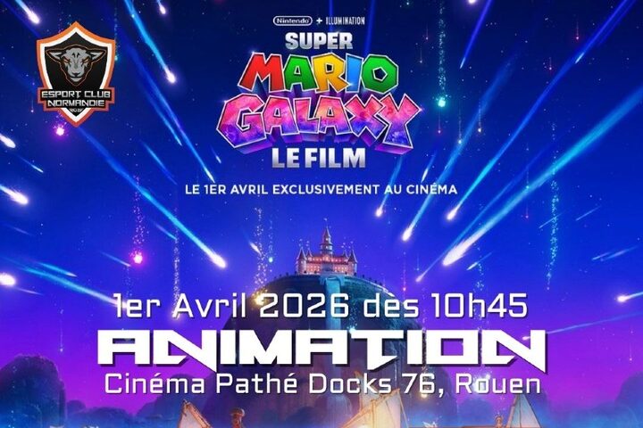 Animation Supert Mario Galaxy Le Film