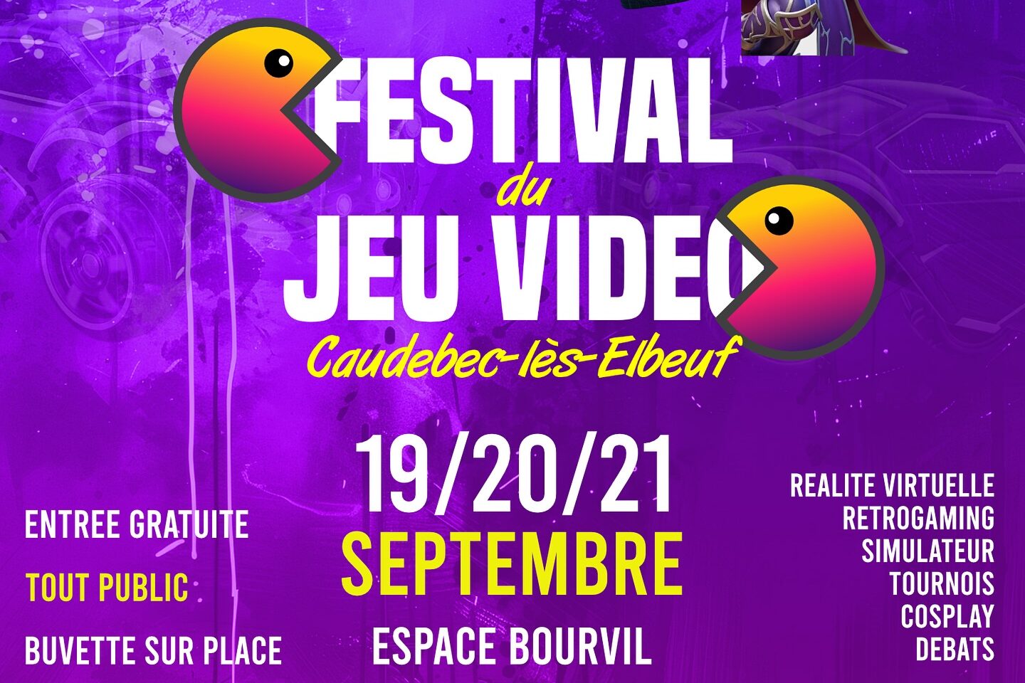 Affiche-Festival-Jeu-Video-Caudebec-les-Elbeuf-2025